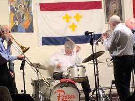 Another dep. A much-travelled jazz drummer